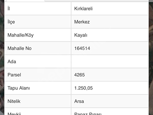 Kırklareli Kayalı İmarlı Fırsat Arsa - Görsel 12