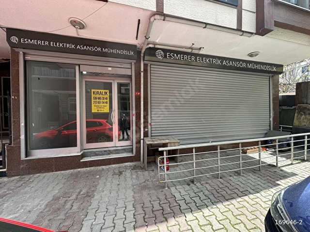 İNÖNÜ MAHALLESİNDE KİRALIK 100M2 DEPOLU YENİ BİNA İSKANLI DÜKKAN