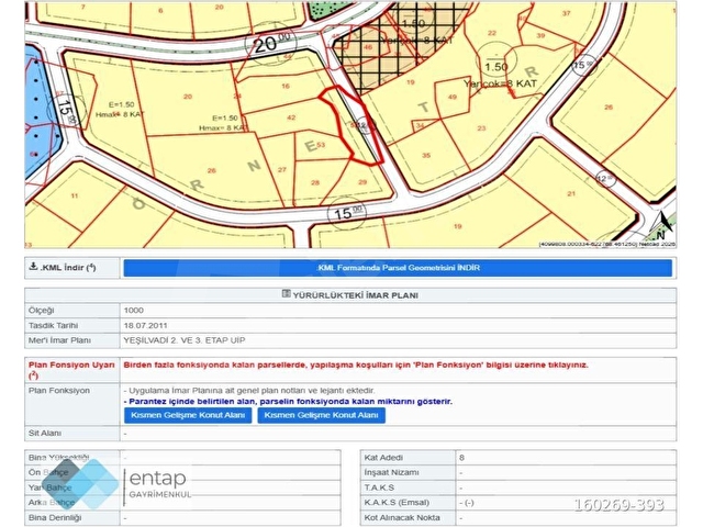 ENTAP GAYRİMENKULDEN FIRSAT ERTUĞRULGAZİDE 136 m² KONUT ARSASI - Görsel 6