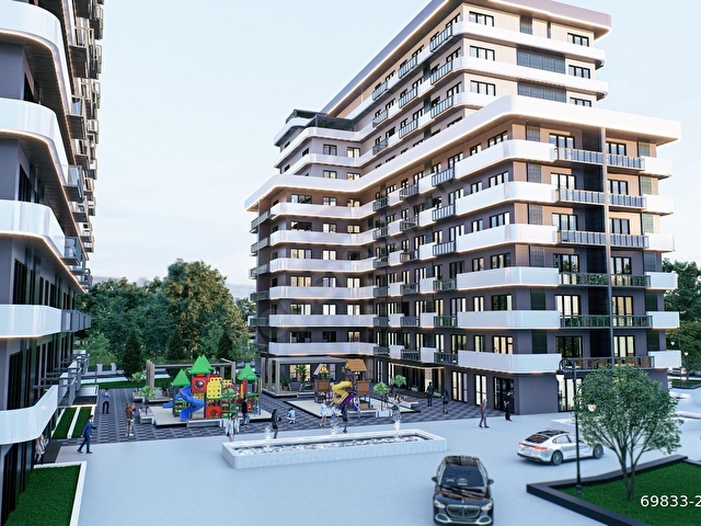 Anka Modern Atayurtta Kredisi Hazır  Satılık 1+1 Daireler - Görsel 15