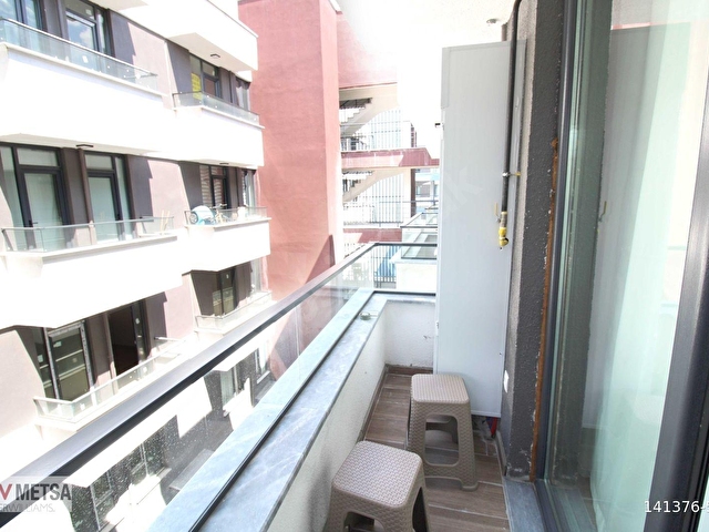 KW METSADAN BURHANİYE MAH. EŞYALI 1+1 KİRALIK DAİRE - Görsel 14