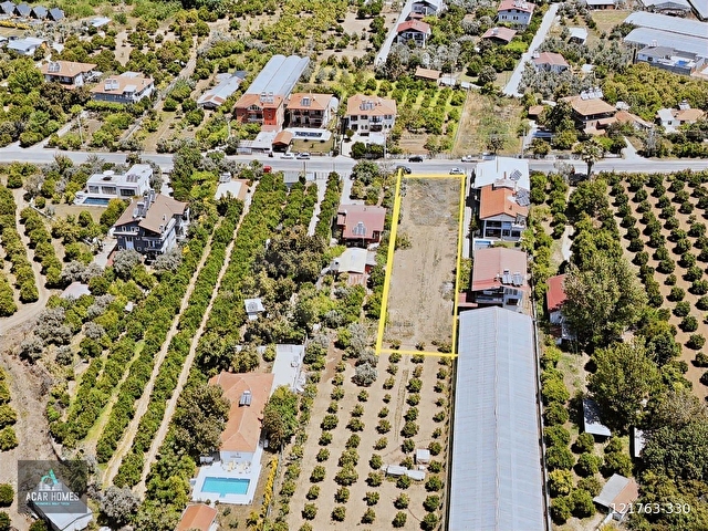FETHİYE KARGIDA MUHTAŞEM 1262 M2 HİSSELİ İÇENDE TAPULU PARSEL - Görsel 9
