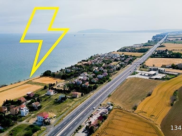 TEKİRDAĞ KARAEVLİDE DENİZ KENARINDA 601M2 ARSA - Görsel 2