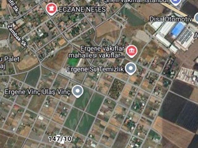 ERGENE VAKIFLAR YERLEŞİM İÇİ , E5 YAKIN, MÜSTAKİL ,SATILIK ARSA - Görsel 6