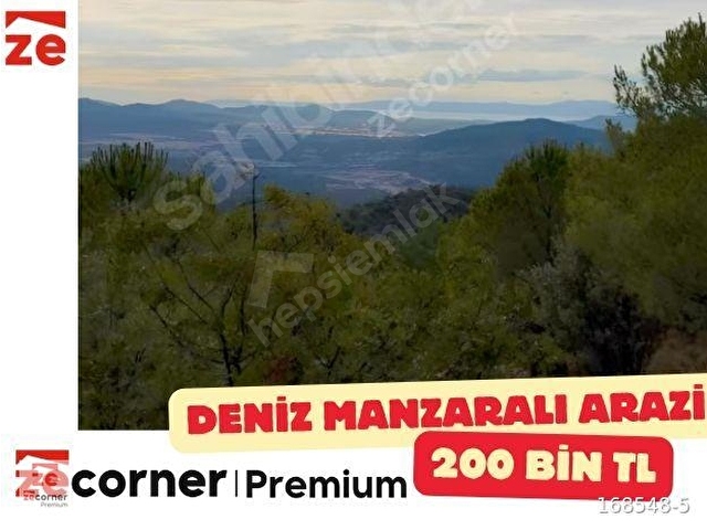 ZECORNER PREMİUMDAN FULL DENİZ MANZARA FIRSAT ARAZİ