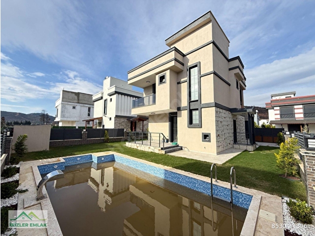 Seferihisar Doğanbeyde Satılık Müstakil Havuzlu Sıfır Lüks Villa - Görsel 4