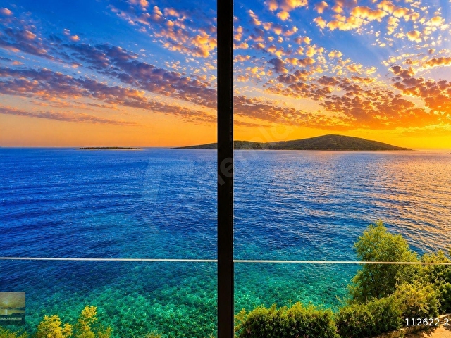 Bodrum Gündoğanda Denize Sıfır Özel Havuz Müstakil Yalı lüks ev - Görsel 28