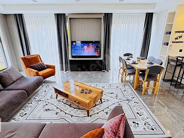 BELEKDE VİLLALAR BÖLGESİNDE KİRALIK LÜKS ÖZEL HAVUZLU 4+1 VILLA - Görsel 6