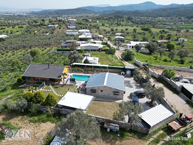 QZEN DEN 4000 M2 ARSA İÇERİSİNDE 3+1 VE 2+1 EVİ OLAN ÇİFTLİK - Görsel 8
