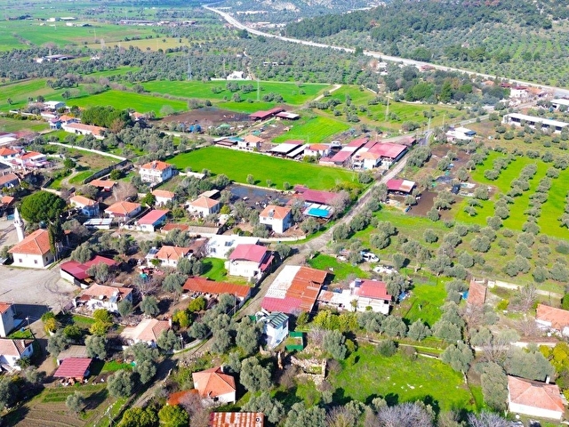 Milas Köşk de 10 VİLLALIK Kat Karşılığı Konut İmarlı Arsa
