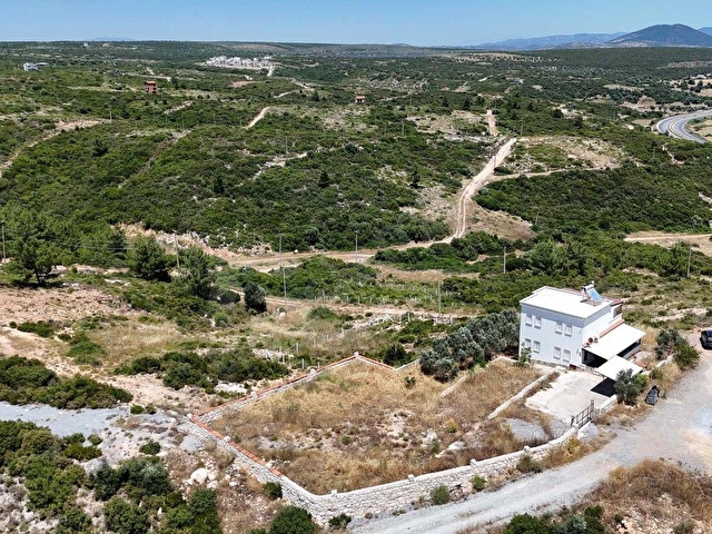 DİDİM SEYRANTEPEDE BAFA GÖLÜ MANZARALI 650 M2 TEPE ARSA - Görsel 19