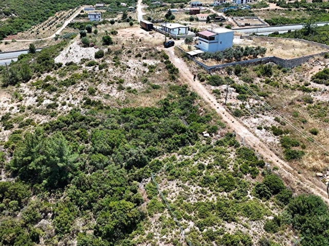 DİDİM SEYRANTEPEDE BAFA GÖLÜ MANZARALI 650 M2 TEPE ARSA - Görsel 8