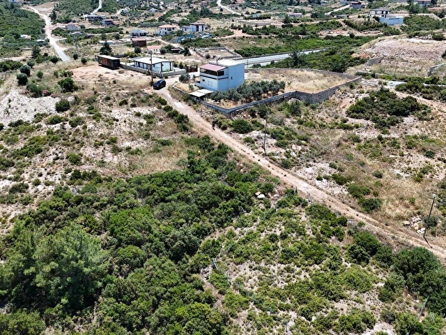 DİDİM SEYRANTEPEDE BAFA GÖLÜ MANZARALI 650 M2 TEPE ARSA - Görsel 9