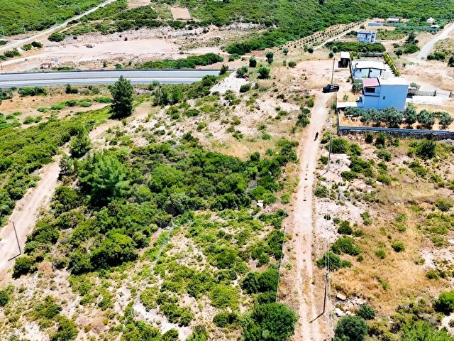 DİDİM SEYRANTEPEDE BAFA GÖLÜ MANZARALI 650 M2 TEPE ARSA - Görsel 6