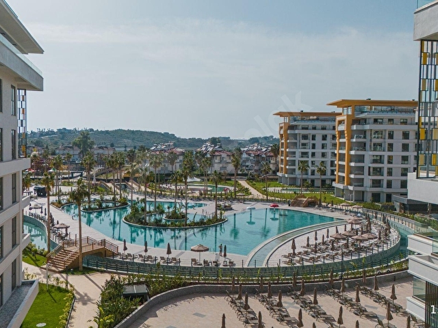 ALANYA TÜRKLER AZURA WORLD SİTESİNDE 2+1  LÜKS YATIRIM FIRSATLI DAİRE - Görsel 14