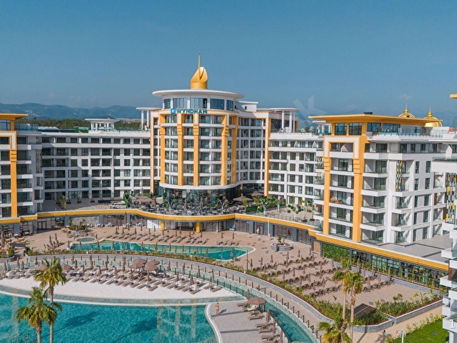 ALANYA TÜRKLER AZURA WORLD SİTESİNDE 2+1  LÜKS YATIRIM FIRSATLI DAİRE - Görsel 4