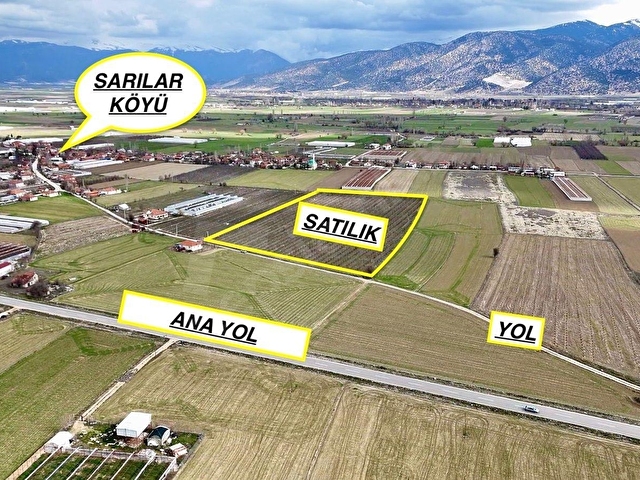 !!ÖZLEM KOLAK GAYRİMENKULden!! ELMALI/ANTALYA SARILAR MAH. SATILIK 31.856m2 ELMA ve ARMUT BAHÇESİ!! - Görsel 14
