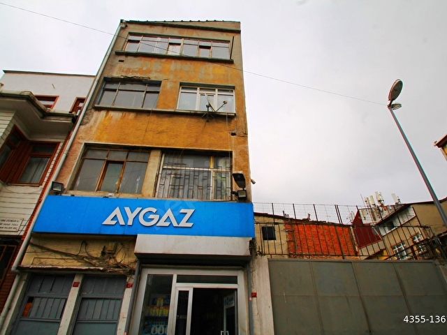 FATİH ATLAMATAŞI CAD.YAKIN YANINDA BOŞ ARSALI 374m2 SATILIK BİNA
