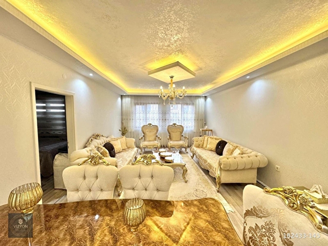 VİZYONDAN MERKEZİ KONUMDA MASRAFSIZ FULL YAPILI ARA KAT DAİRE
