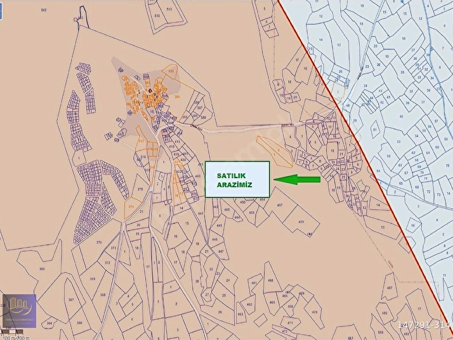 AYAŞ TEKKEDE YOLA CEPHE 2093 METRE TEK TAPU SATILIK ARAZİ - Görsel 14