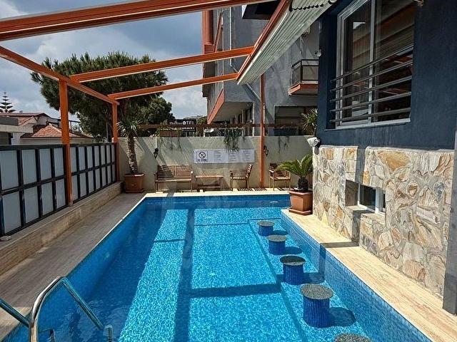 Marinada denize yürüme mesafesinde ful eşyalı 1+1 kiralık daire! - Görsel 3