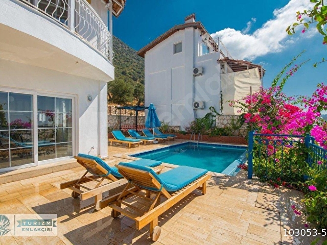 KAŞ-KALKAN-KÖRDEREDE ACİL SATILIK VİLLA... - Görsel 2