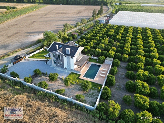 Eskiköyde 14.136 M2 Tarla İçerisinde 4+1 Satılık Villa - Görsel 29
