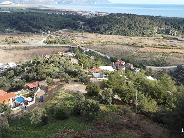 Atam Emlaktan Ortaca Sarıgermede Satılık %10 İmarlı 407 M2 Arsa - Görsel 2