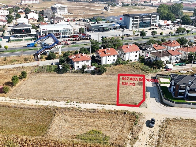 Bolu Çıkınlarda 3 Kat İmarlı, Köşe Başı 535m² Satılık Arsa - Görsel 5