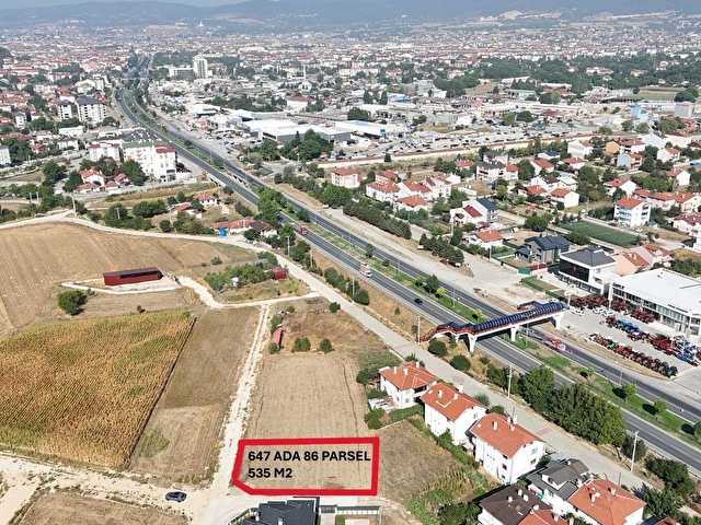 Bolu Çıkınlarda 3 Kat İmarlı, Köşe Başı 535m² Satılık Arsa - Görsel 16