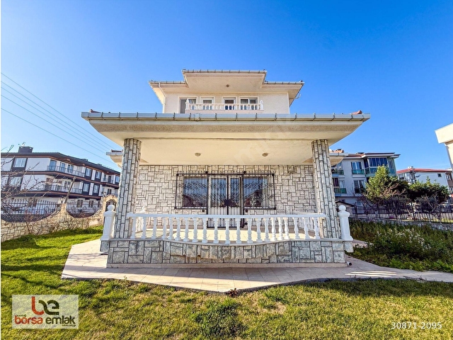 KUMBAĞDA 740 M2 ARSA İÇERİSİNDE SATILIK TRİPLEKS 7+1 VİLLA - Görsel 16