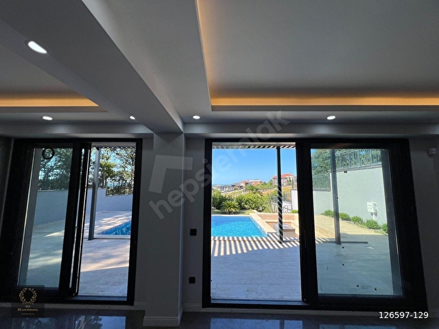 3K GYM - İKİ CEPHESİ ORMAN SINIRINDA & DENİZ MANZARALI TRIPLEX - Görsel 28