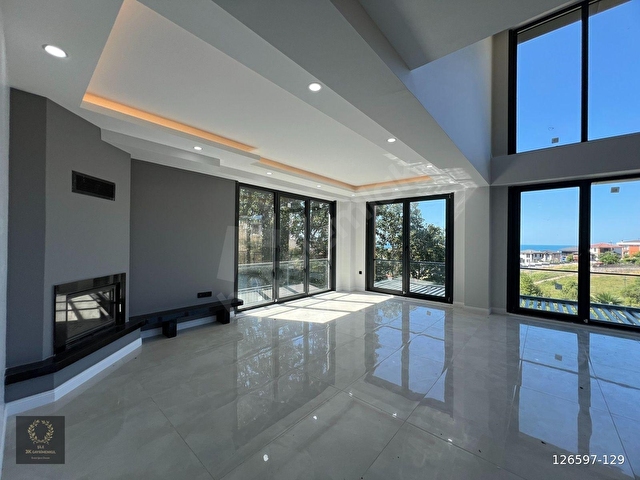 3K GYM - İKİ CEPHESİ ORMAN SINIRINDA & DENİZ MANZARALI TRIPLEX - Görsel 5
