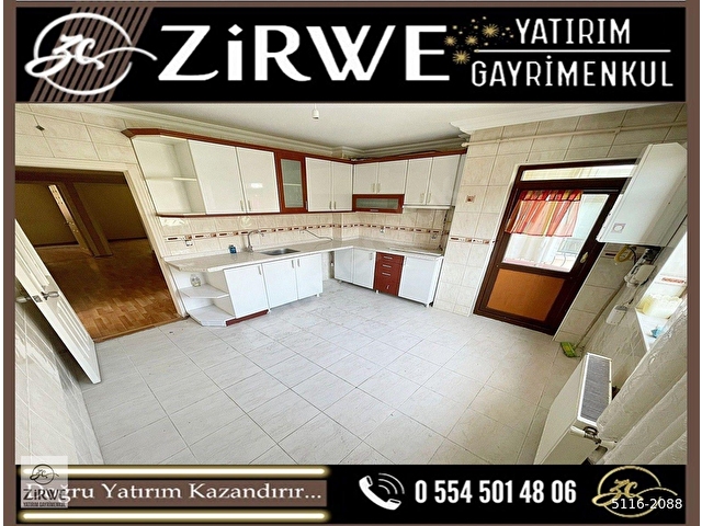 ZİRWEDEN SÜLEYMANİYE CAD.ÜZERİNDE ARA KAT ASANSÖRLÜ 4+1 DAİRE..