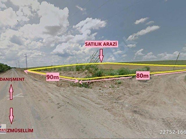 REMAX M ÇABUK TEKİRDAĞ/HAYRABOLU - PEHLİVANKÖY EDİRNE YOLU ÜZERİNDE, 7200M2 SATILIK KÖŞE PARSEL