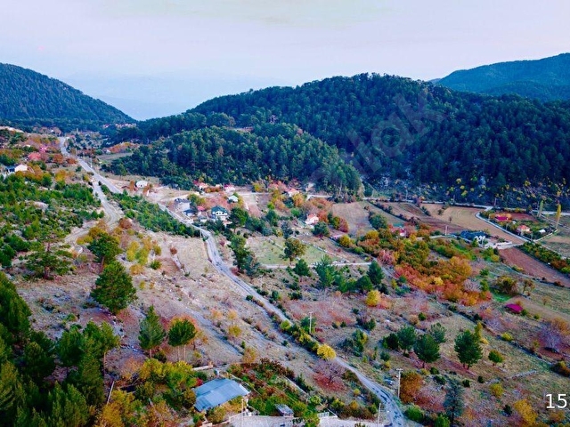 FETHİYE YAYLA KORU,DA SAÇLI GAYRİMENKUL’DEN SATILIK 1740 M2 VİLLA ARSASI - Görsel 10