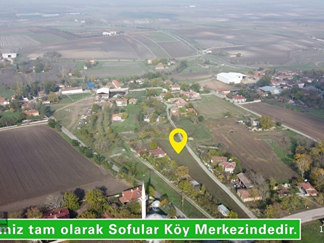 SARAY SOFULAR KÖY MERKEZİ MUVAFAKATNAMELİ 403 M² HİSSELİ TARLA.! - Görsel 8