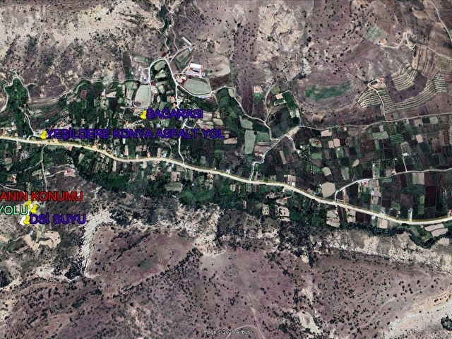 Konya Meram Yeşildere Mah.Satılık  Müstakil Tarla 1817 m2 - Görsel 3