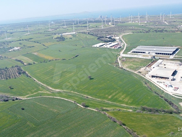 Çanakkale Ezine Üvecik Köyünde 216 Dönüm Tek Parça Tarla - Görsel 12
