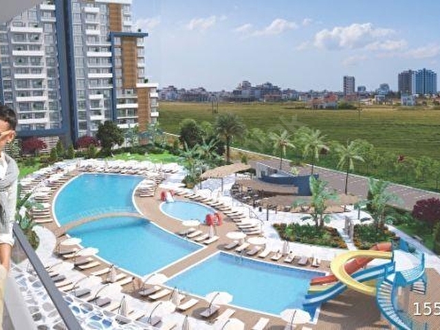 KIBRIS İSKELEDE RIVERSIDE LIFE RESIDENCE SATILIK 1+1 DAİRELER - Görsel 21