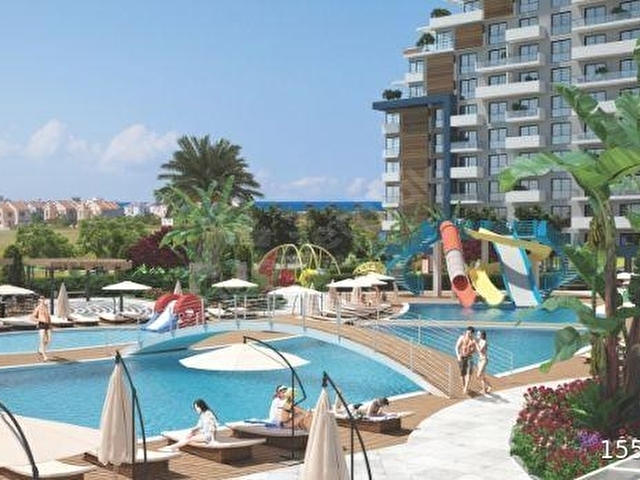 KIBRIS İSKELEDE RIVERSIDE LIFE RESIDENCE SATILIK 1+1 DAİRELER - Görsel 23