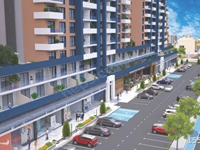 KIBRIS İSKELEDE RIVERSIDE LIFE RESIDENCE SATILIK 1+1 DAİRELER - Görsel 9