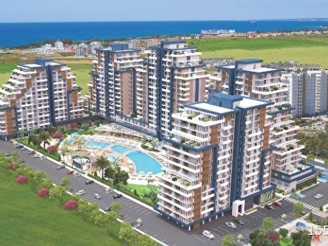 KIBRIS İSKELEDE RIVERSIDE LIFE RESIDENCE SATILIK 1+1 DAİRELER - Görsel 19