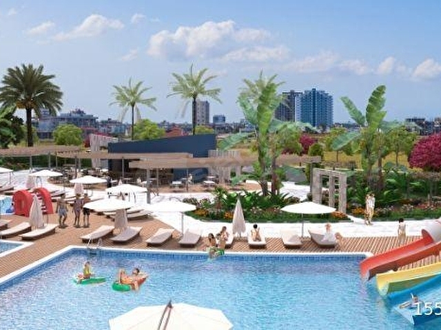KIBRIS İSKELEDE RIVERSIDE LIFE RESIDENCE SATILIK 1+1 DAİRELER - Görsel 4