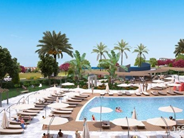 KIBRIS İSKELEDE RIVERSIDE LIFE RESIDENCE SATILIK 1+1 DAİRELER - Görsel 22