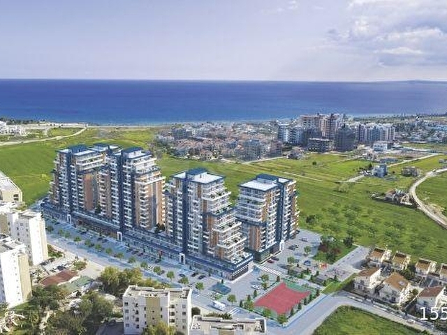 KIBRIS İSKELEDE RIVERSIDE LIFE RESIDENCE SATILIK 1+1 DAİRELER - Görsel 17