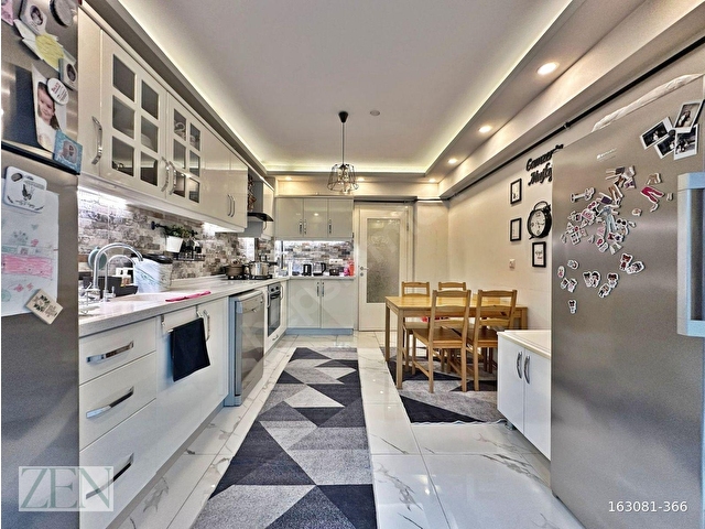AYVALI SEVAL CADDESİNDE ŞEHİR HASTANESİ YAKINI GÜNEY CEPHE FULL YAPILI EKSİKSİZ 4+1 - Görsel 4