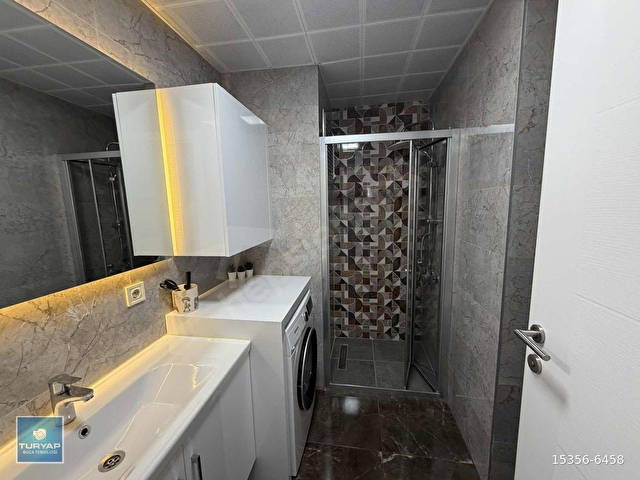 TURYAPTAN GAZİEMİRDE SİTE İÇİ, OTOPARKLI, 3+1 YENİ,LÜKS DAİRE - Görsel 12