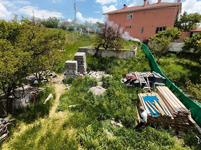 ANKARA GÖLBAŞI ÇİMŞİTTE EV YAPIMINA UYGUN SATILIK ARSA - Görsel 6
