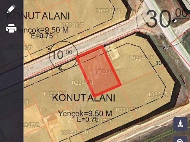 TEMELLİ GAZİDE SÜPER KONUMDA 600 m2 İMARLI ARSA - Görsel 4